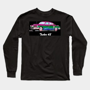 Tucker 48 Classic Retro Car Long Sleeve T-Shirt